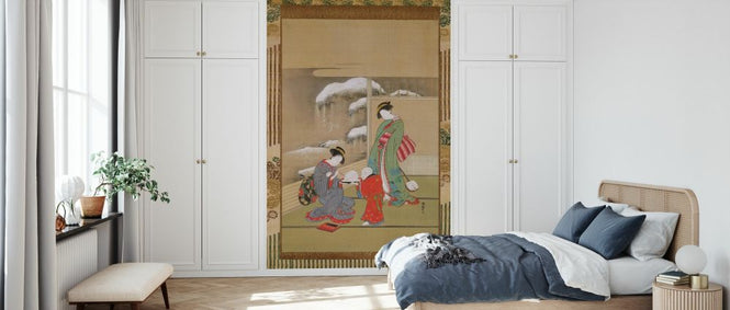 PHOTOWALL / Painting the Eyes on a Snow Rabbit (e328294)