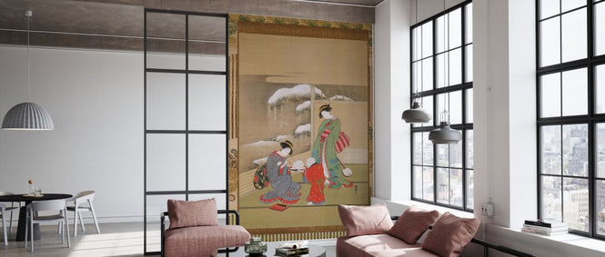 PHOTOWALL / Painting the Eyes on a Snow Rabbit (e328294)