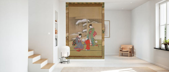 PHOTOWALL / Painting the Eyes on a Snow Rabbit (e328294)