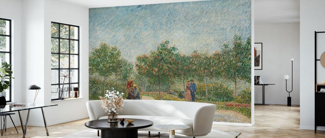 PHOTOWALL / Garden with Courting Couples (e328302)