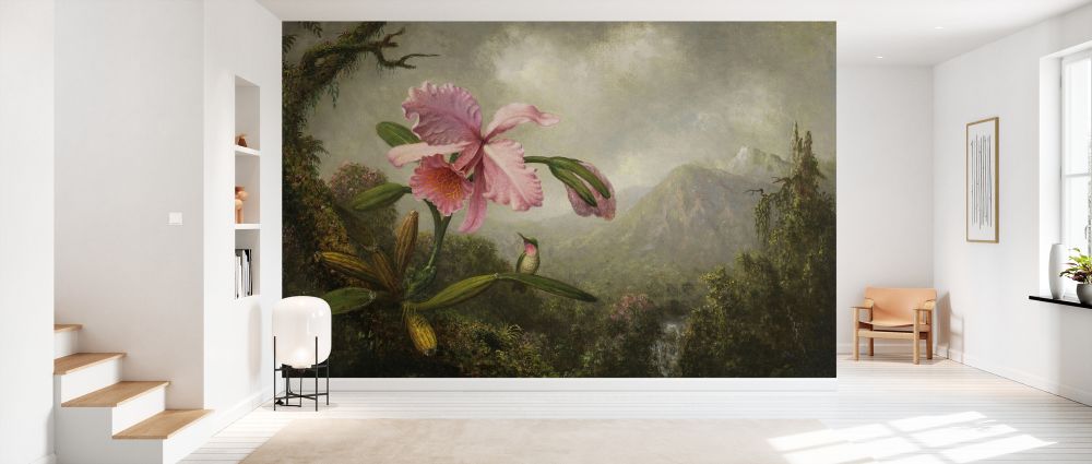 PHOTOWALL / Orchid and Hummingbird (e328319) | 輸入壁紙専門店