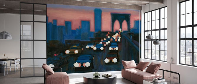 PHOTOWALL / Brooklyn Bridge Evening (e327981)