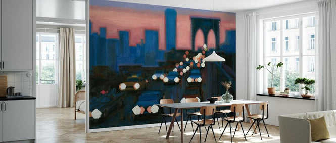 PHOTOWALL / Brooklyn Bridge Evening (e327981)