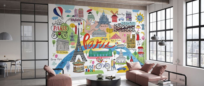 PHOTOWALL / Paris Map (e328250)