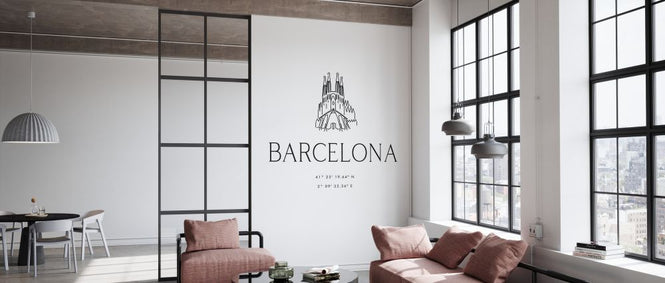 PHOTOWALL / Barcelona Coordinates (e325753)