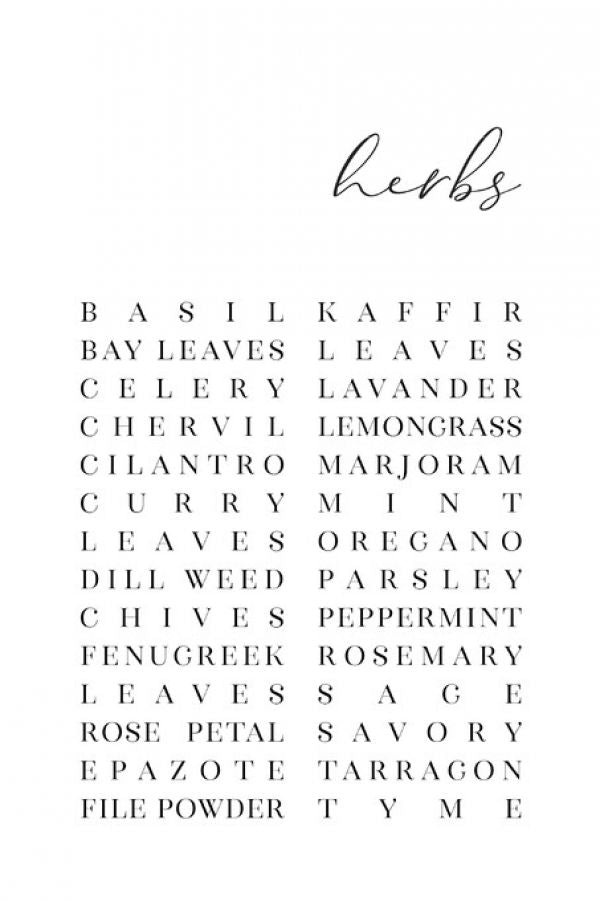PHOTOWALL / Herbs (e325766)