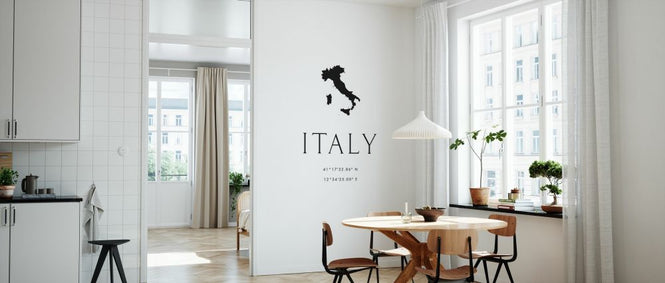 PHOTOWALL / Italy Coordinates (e325771)