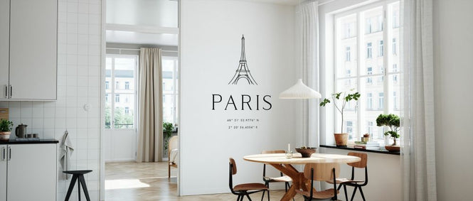 PHOTOWALL / Paris Coordinates (e325782)