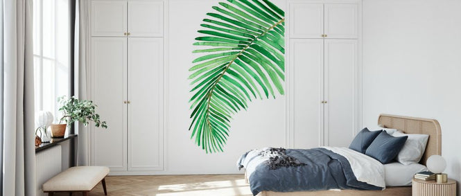 PHOTOWALL / Watercolor Palm Leaves (e325791)