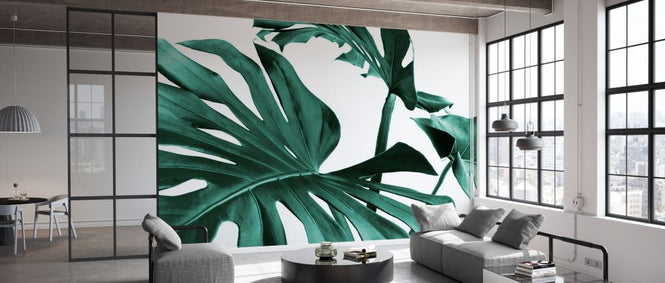 PHOTOWALL / Monstera Leaves (e327862)