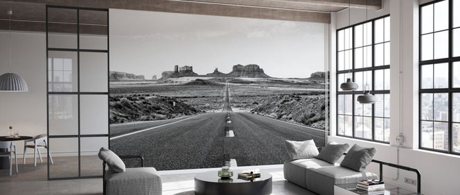 PHOTOWALL / Black Arizona - Monument Valley Road (e328622)