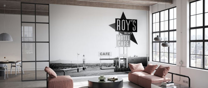 PHOTOWALL / Black Arizona - Route 66 Roy's Motel Cafe (e328626)