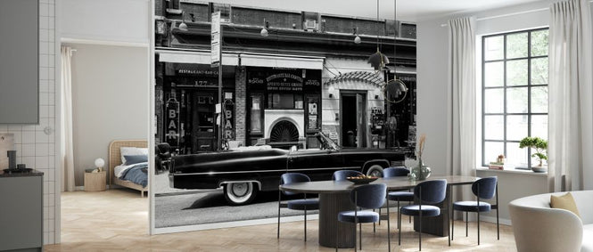 PHOTOWALL / Black Manhattan - Black Cadillac (e328634)
