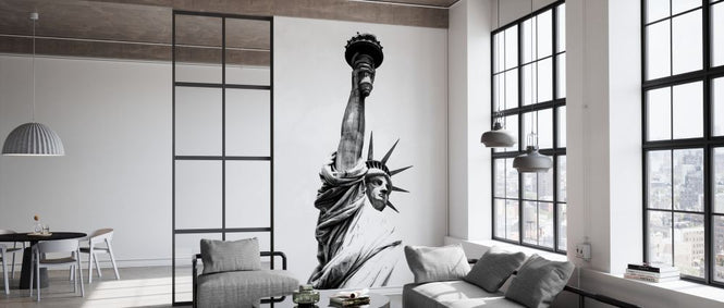 PHOTOWALL / Black Manhattan - Lady Liberty (e328635)