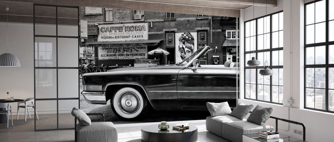 PHOTOWALL / Black Manhattan - Classic Car (e328642)