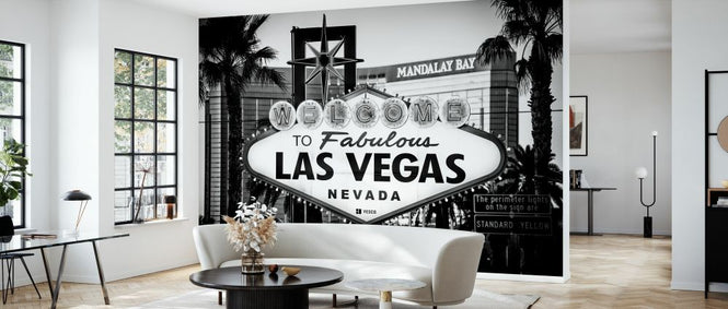 PHOTOWALL / Black Nevada - Welcome to Las Vegas (e328644)