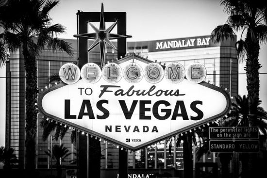 PHOTOWALL / Black Nevada - Welcome to Las Vegas (e328644)