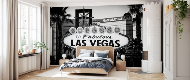 PHOTOWALL / Black Nevada - Welcome to Las Vegas (e328644)