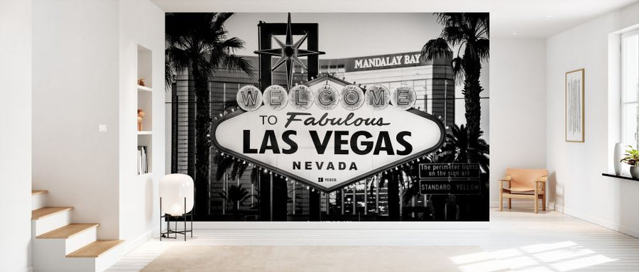 PHOTOWALL / Black Nevada - Welcome to Las Vegas (e328644)