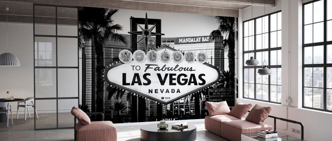 PHOTOWALL / Black Nevada - Welcome to Las Vegas (e328644)
