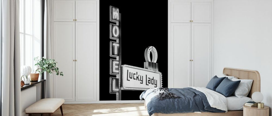 PHOTOWALL / Black Nevada - Motel Lucky Lady Vegas (e328645)