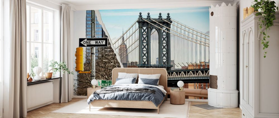 PHOTOWALL / Dual Torn Posters - Manhattan Bridge (e328648)