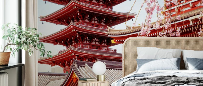 PHOTOWALL / Japan Rising Sun - Senso-Ji Temple (e328660)