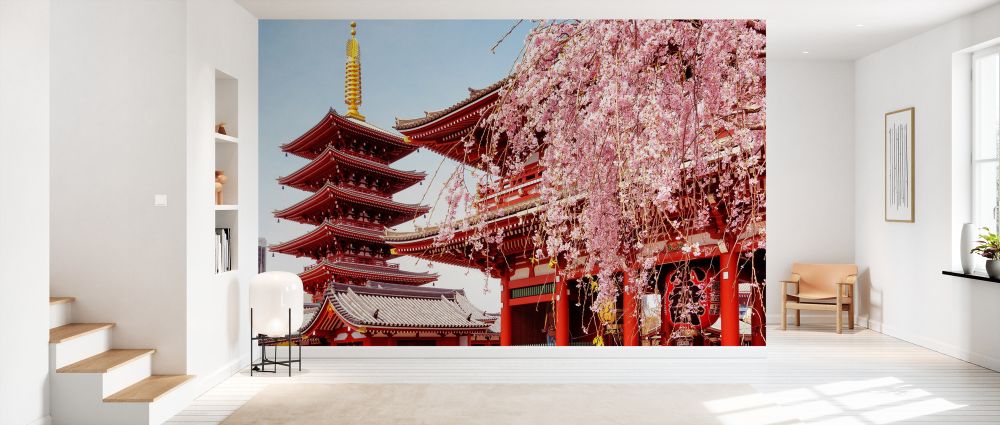 PHOTOWALL / Japan Rising Sun - Senso-Ji Temple (e328660