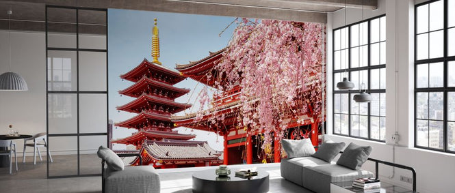 PHOTOWALL / Japan Rising Sun - Senso-Ji Temple (e328660)