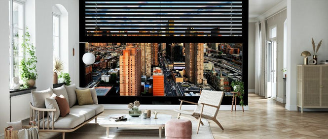 PHOTOWALL / Manhattan view throught the Venetian Window (e328661)