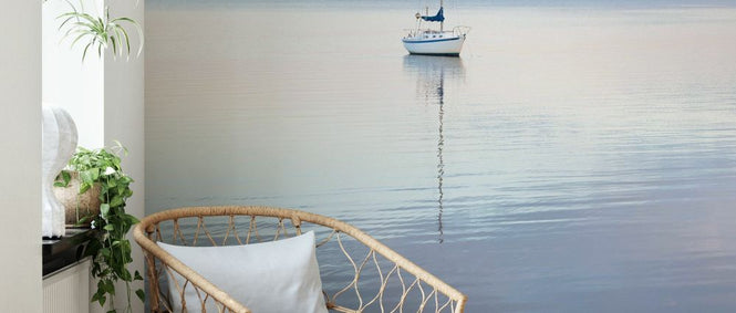 PHOTOWALL / Sailboat in Bellingham Bay (e328671)