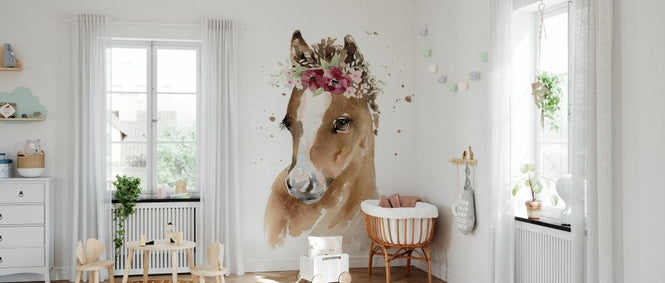 PHOTOWALL / Floral Pony (e328686)