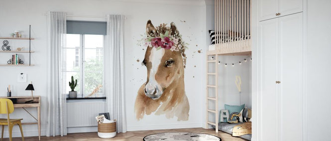 PHOTOWALL / Floral Pony (e328686)