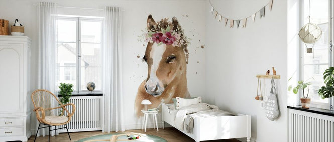 PHOTOWALL / Floral Pony (e328686)