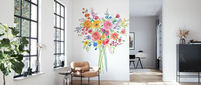 PHOTOWALL / Sunshine Flowers (e328712)