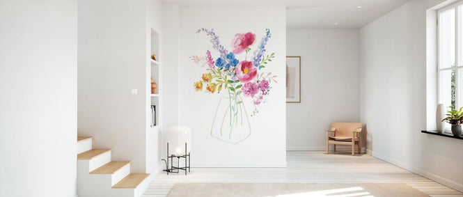 PHOTOWALL / Semi Abstract Floral (e328713)