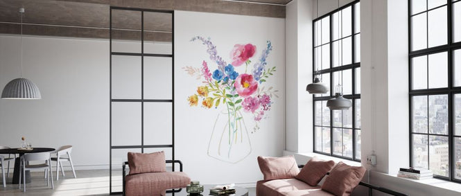 PHOTOWALL / Semi Abstract Floral (e328713)