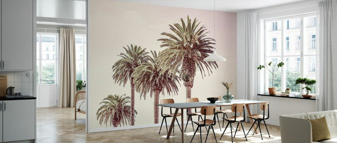 PHOTOWALL / Pastel Palms (e328717)