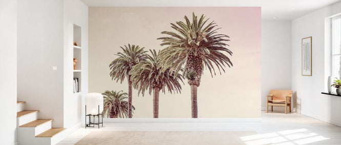 PHOTOWALL / Pastel Palms (e328717)