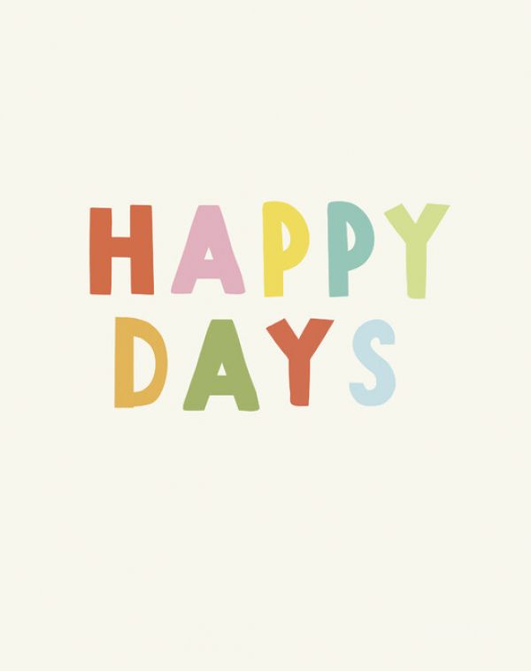 PHOTOWALL / Happy Days (e328725)
