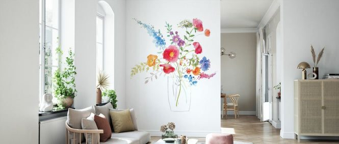 PHOTOWALL / Semi Abstract Floral (e328728)