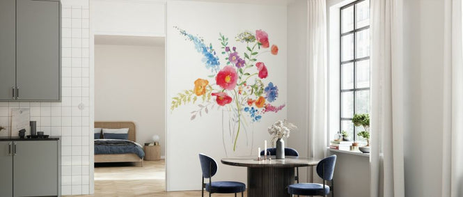 PHOTOWALL / Semi Abstract Floral (e328728)