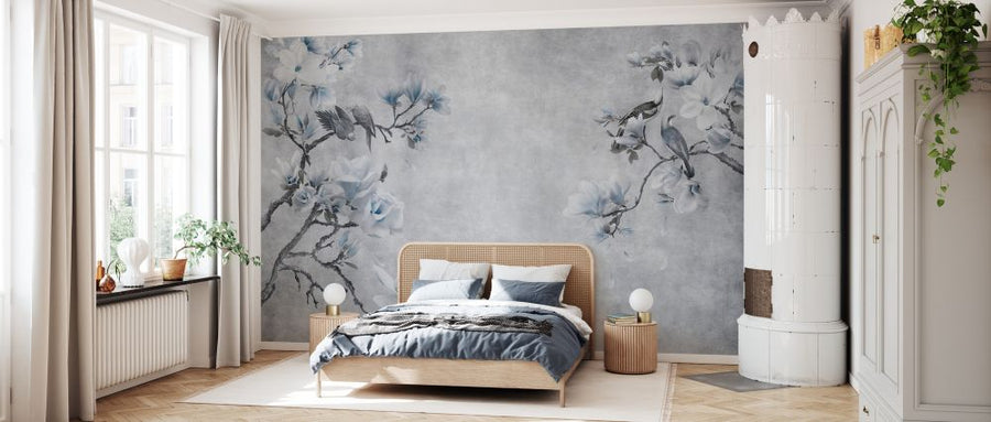 PHOTOWALL / Vintage Triaste - Soft Blue (e329782)