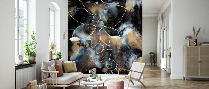 PHOTOWALL / Midnight Floral (e329152)