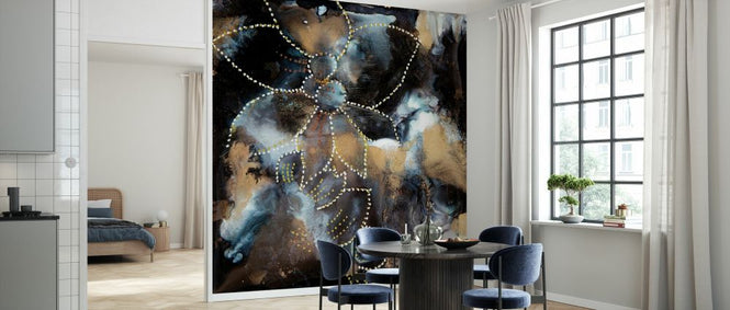 PHOTOWALL / Midnight Floral (e329152)