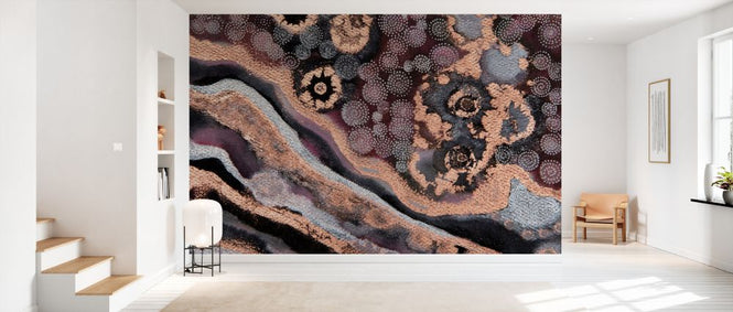 PHOTOWALL / Rose Gold Winter (e329155)