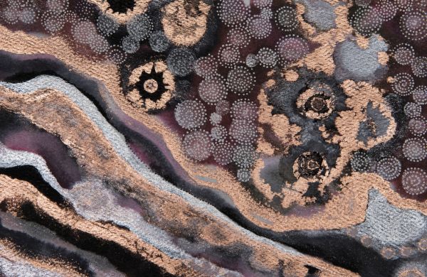 PHOTOWALL / Rose Gold Winter (e329155)