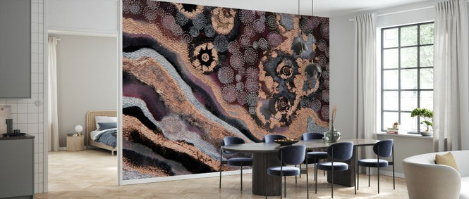 PHOTOWALL / Rose Gold Winter (e329155)