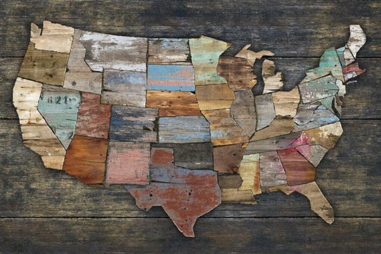 PHOTOWALL / USA Map (e329476)