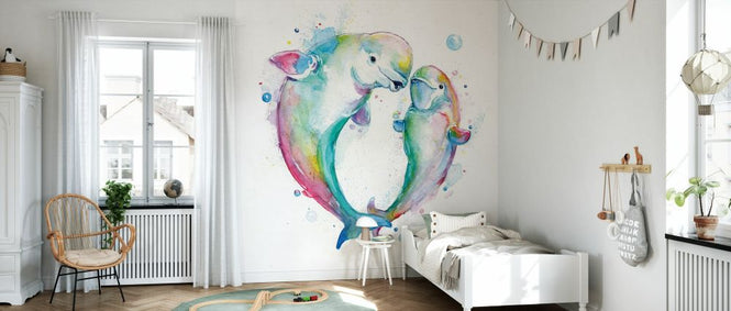 PHOTOWALL / Bubbly Belugas (e329648)